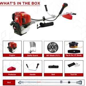 Mitsuyama DX-PCH-35SP, 4 Stroke Sidepack Brush Cutter