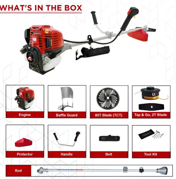 Mitsuyama DX-PCH-35SP, 4 Stroke Sidepack Brush Cutter