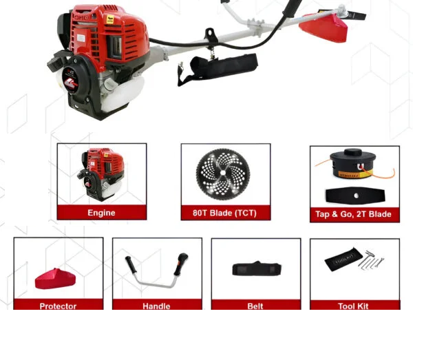 Mitsuyama DX-PCH-35SP – 4-Stroke Sidepack Brush Cutter