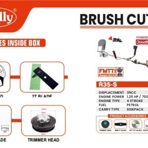 Really R35-S Sidepack Brush Cutter (35CC, 4-Stroke)