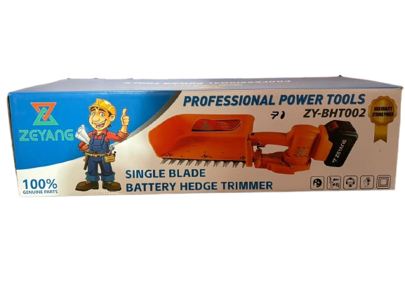 ZEYANG Cordless Battery Hedge Trimmer
