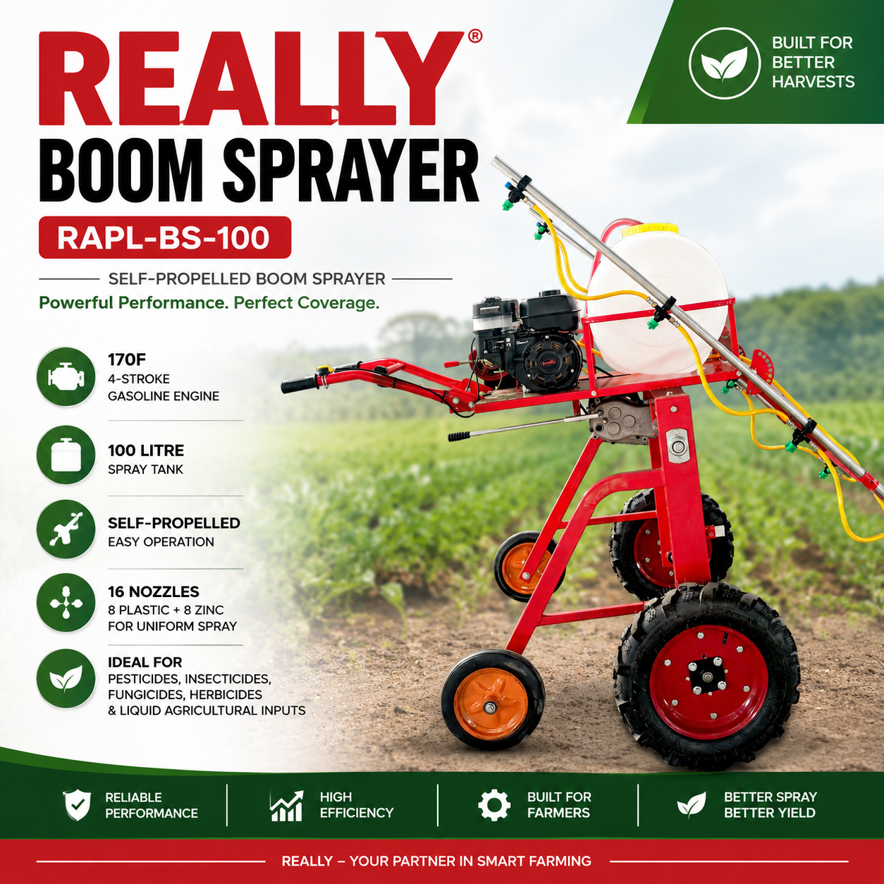 REALLY BOOM SPRAYER RAPL-BS-100 - Image 2