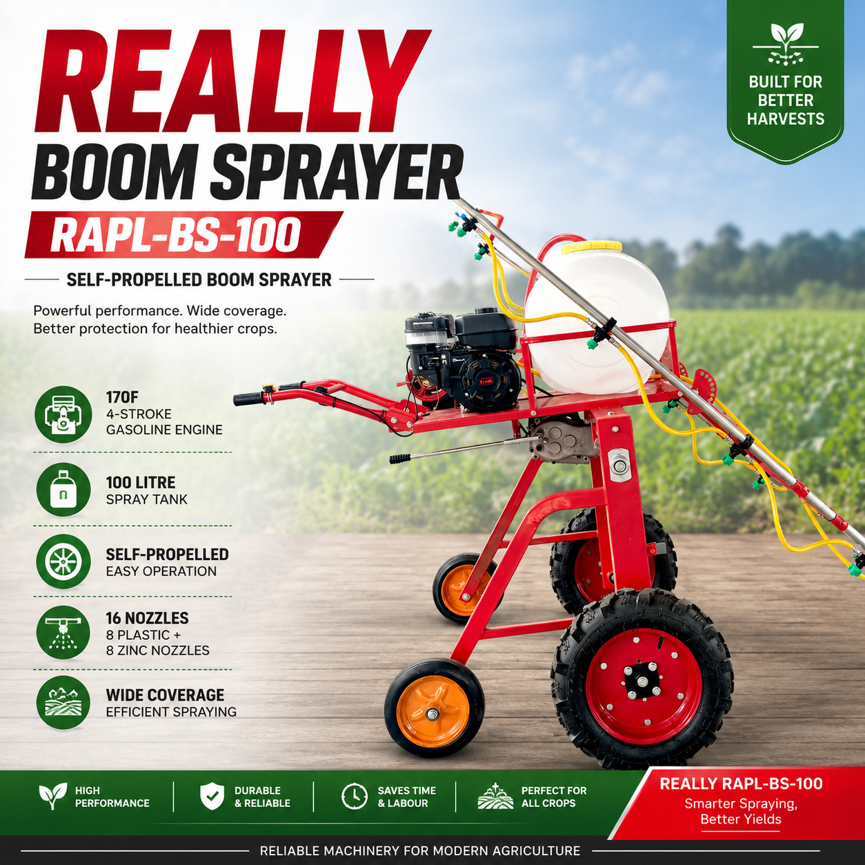 REALLY BOOM SPRAYER RAPL-BS-100